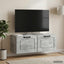 Væghængt TV-skab Betongrå 78,5 x 31 x 30 cm Konstrueret træ