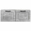 Væghængt TV-skab Betongrå 78,5 x 31 x 30 cm Konstrueret træ