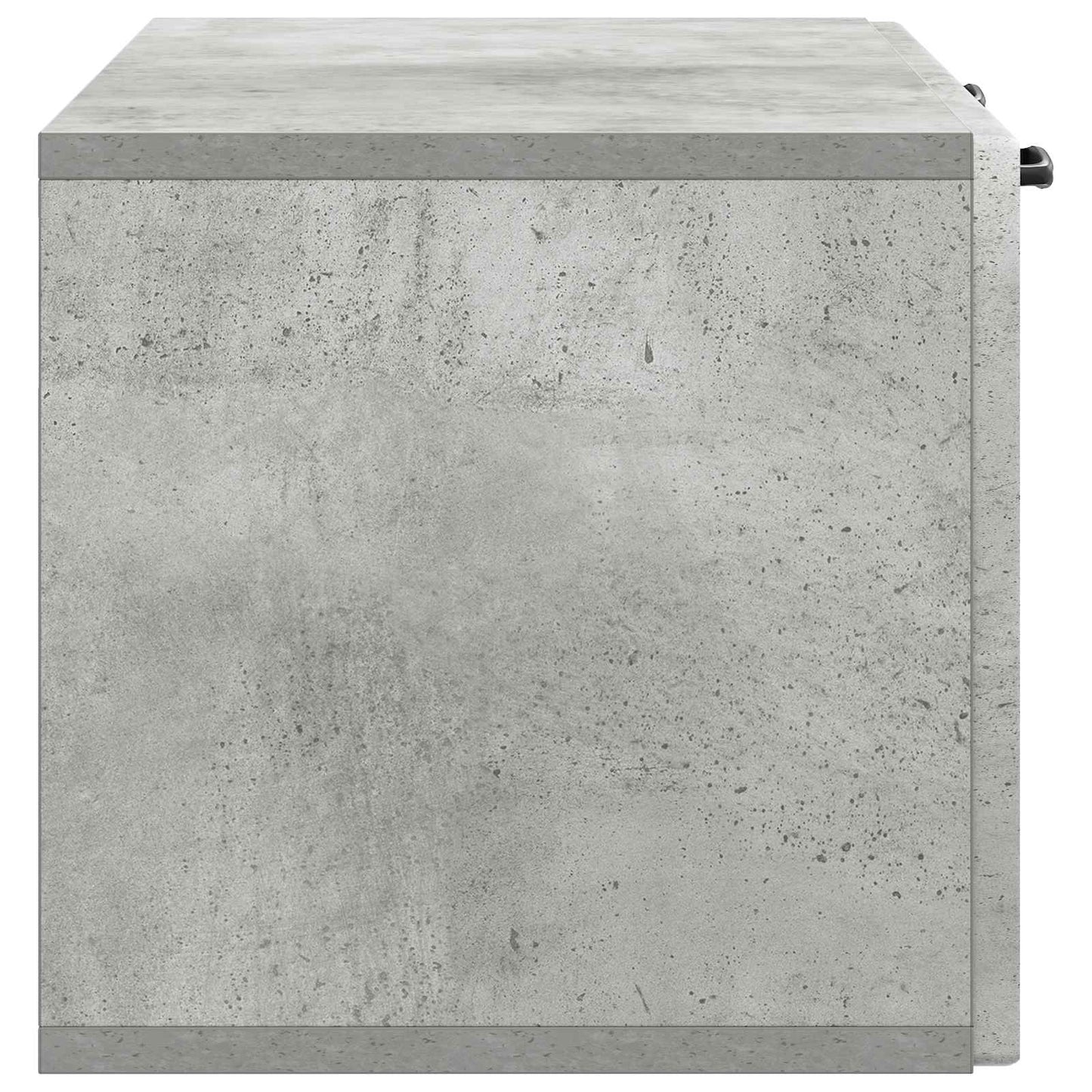 Væghængt TV-skab Betongrå 78,5 x 31 x 30 cm Konstrueret træ