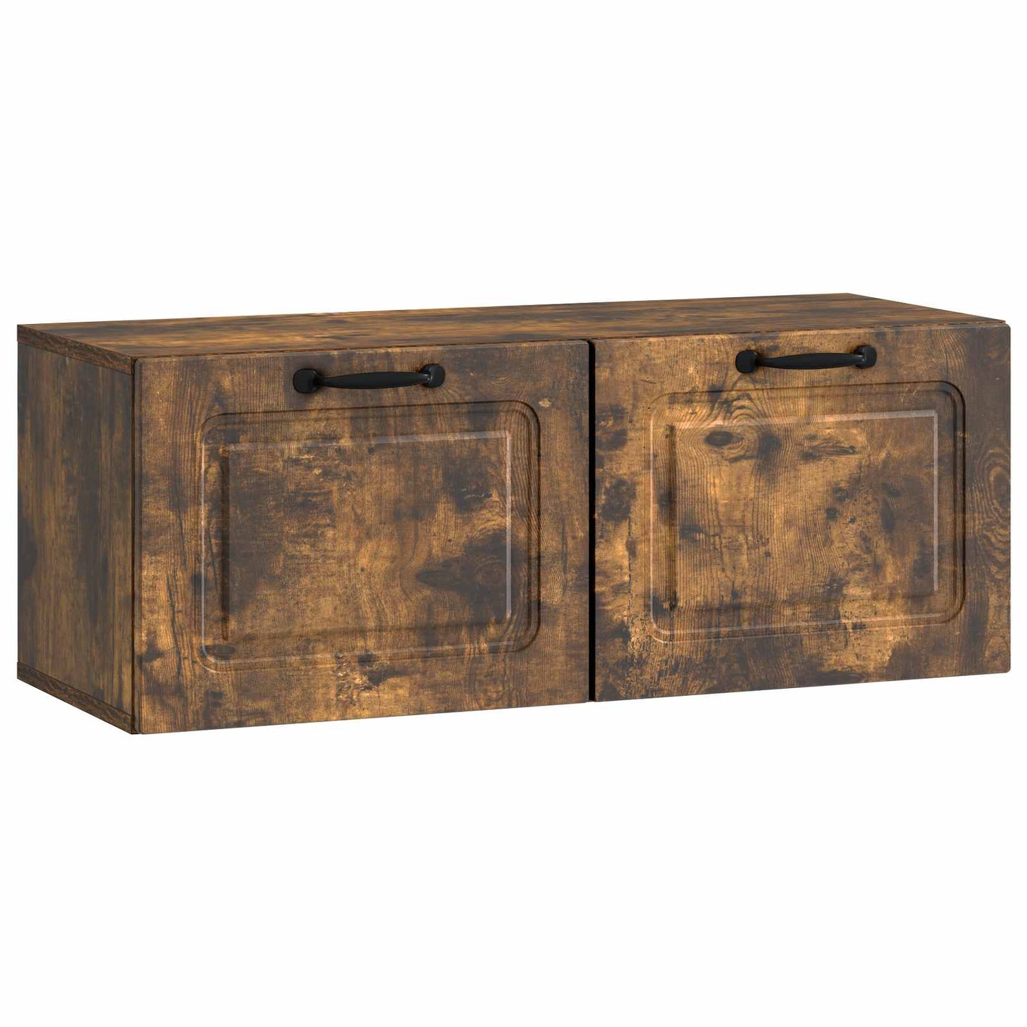 Væghængt TV-skab Røget eg 78,5 x 31 x 30 cm Konstrueret træ