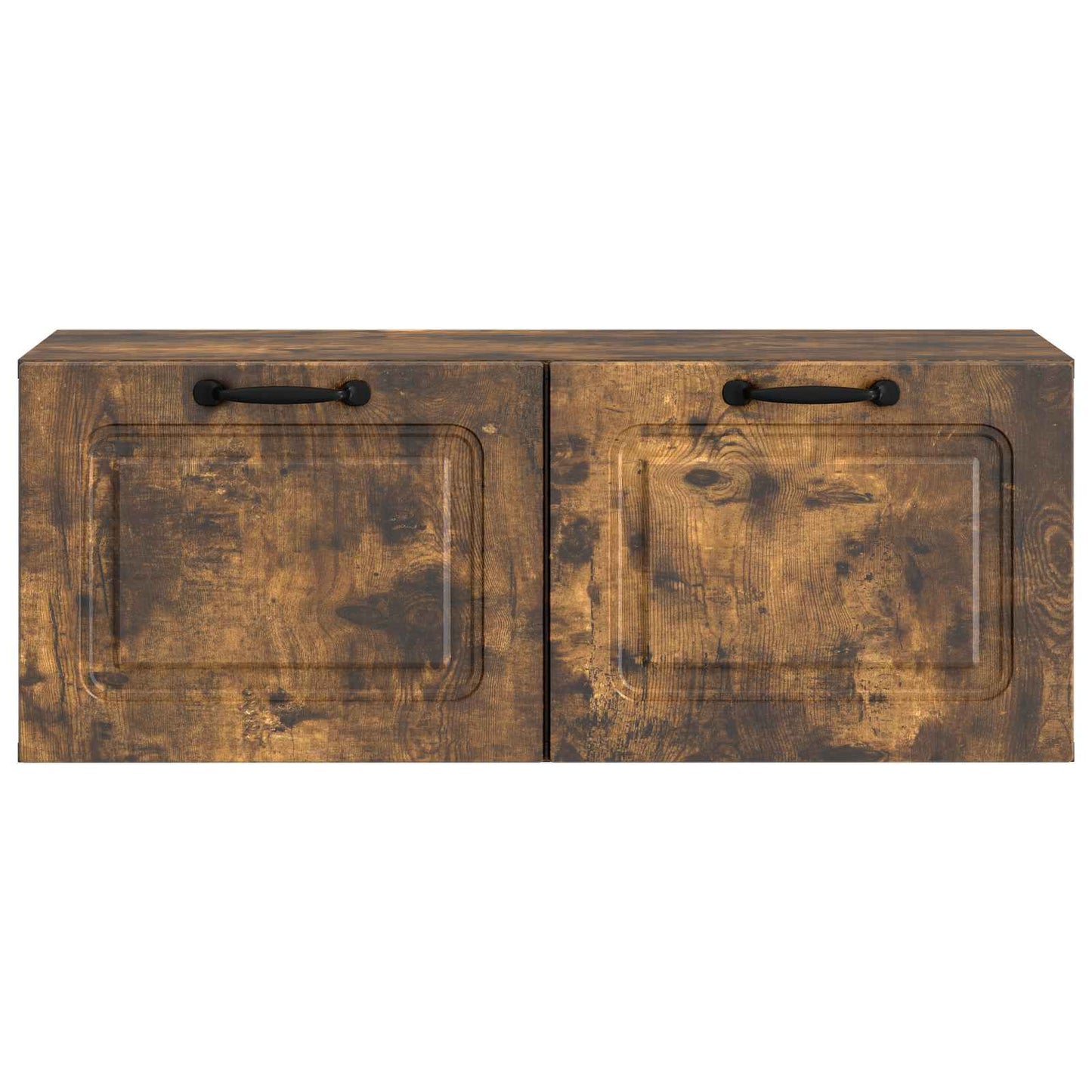Væghængt TV-skab Røget eg 78,5 x 31 x 30 cm Konstrueret træ
