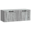 Væghængt TV-skab 78,5 x 31 x 30 cm Grå sonoma-eg