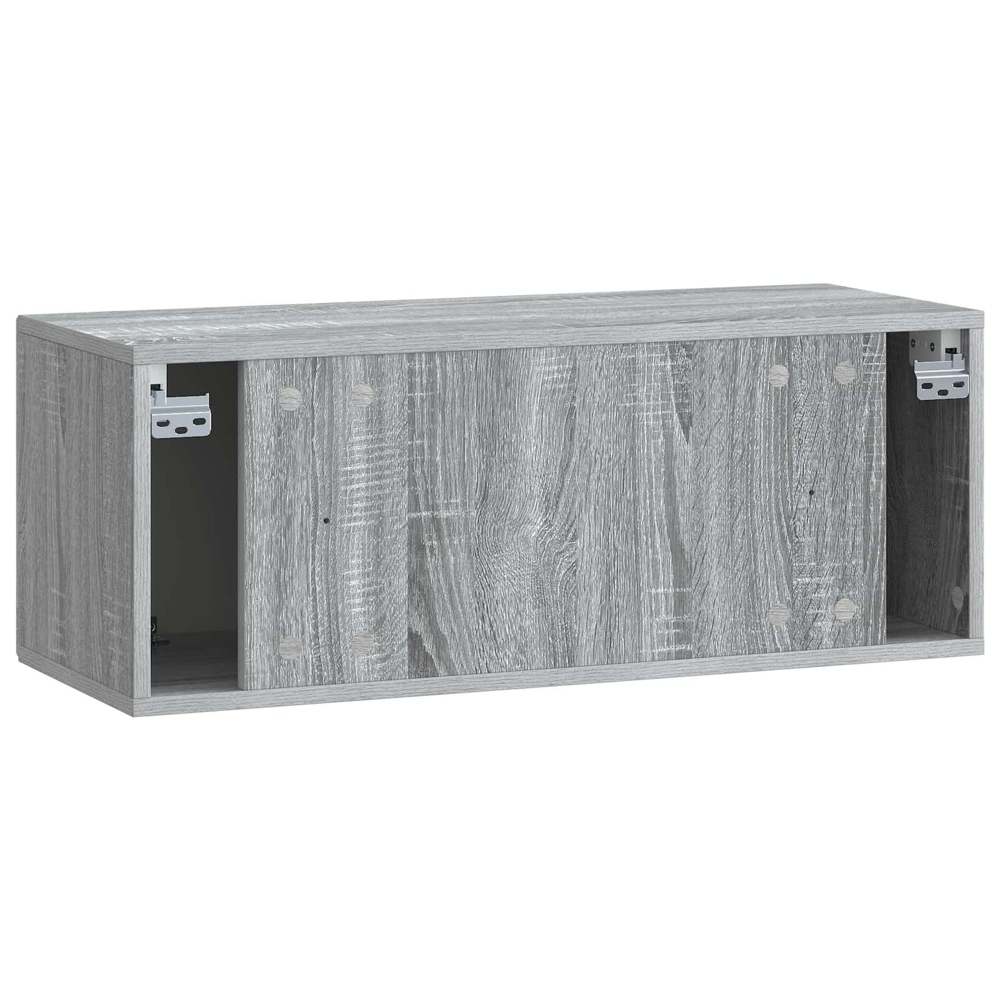 Væghængt TV-skab 78,5 x 31 x 30 cm Grå sonoma-eg