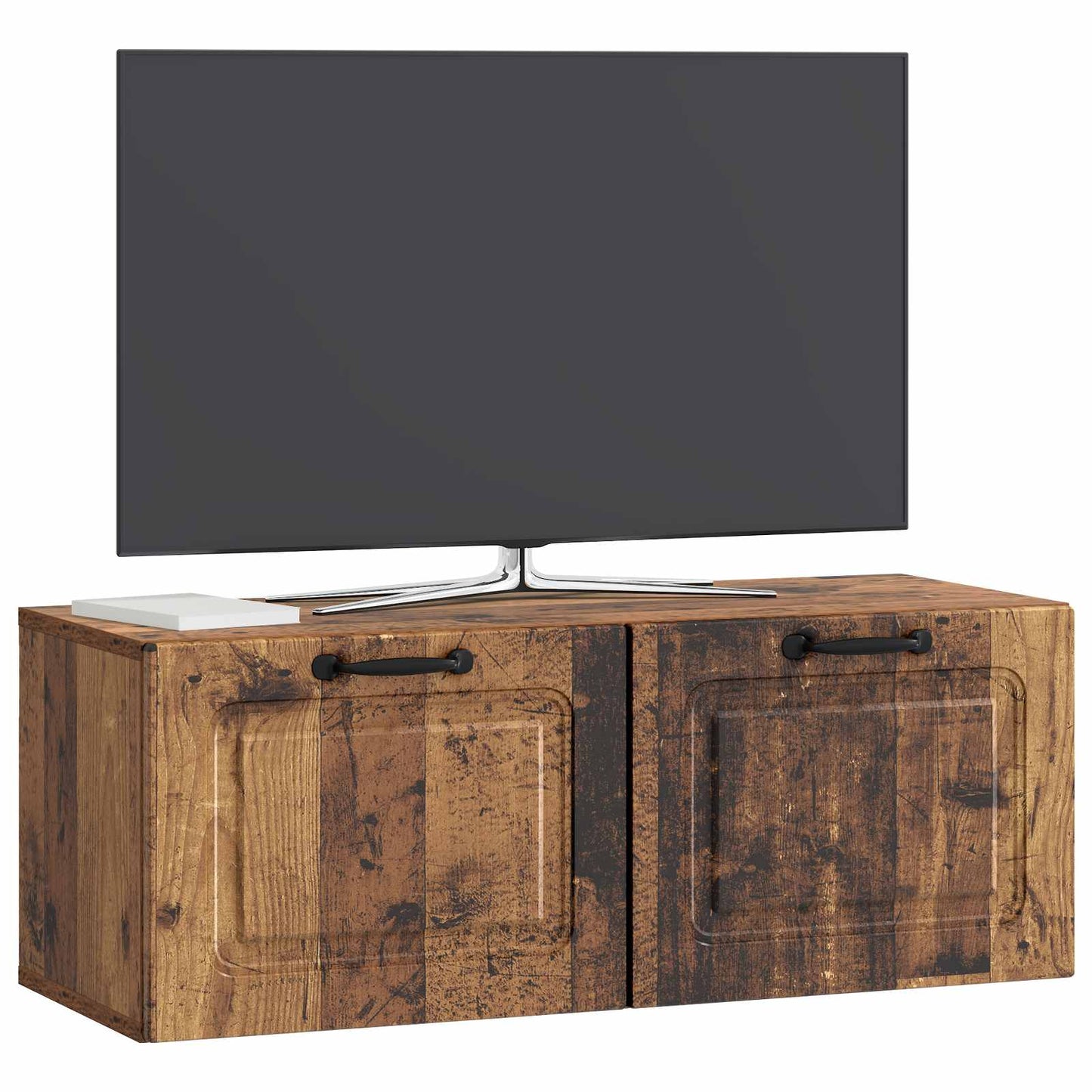 Væghængt TV-skab Gammelt træ 78,5 x 31 x 30 cm Konstrueret træ