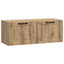 Væghængt TV-skab Artisan-eg 78,5 x 31 x 30 cm Konstrueret træ