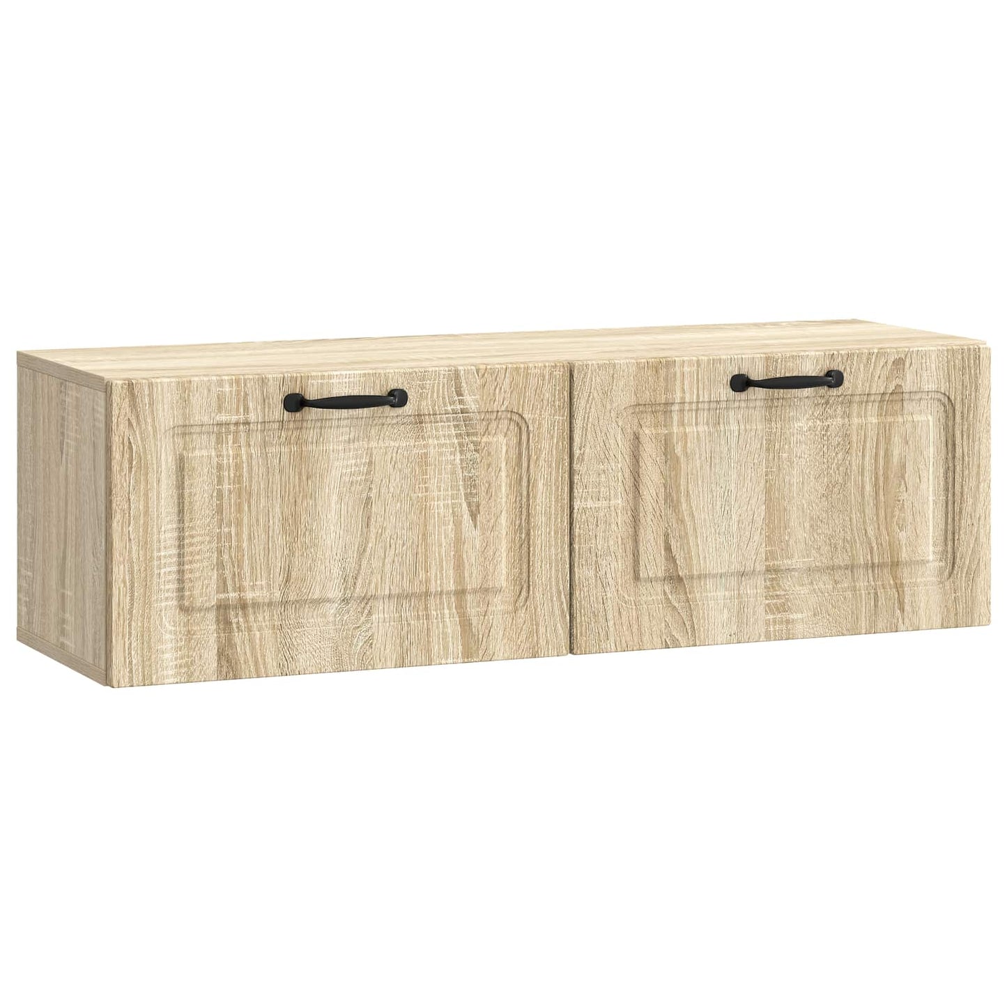 Væghængt TV-skab Sonoma-eg 98 x 31 x 30 cm Konstrueret træ