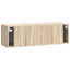 Væghængt TV-skab Sonoma-eg 98 x 31 x 30 cm Konstrueret træ