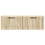 Væghængt TV-skab Sonoma-eg 98 x 31 x 30 cm Konstrueret træ