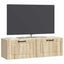 Væghængt TV-skab Sonoma-eg 98 x 31 x 30 cm Konstrueret træ