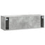 Væghængt TV-skab Betongrå 98 x 31 x 30 cm Konstrueret træ