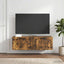 Væghængt TV-skab Røget eg 98 x 31 x 30 cm Konstrueret træ