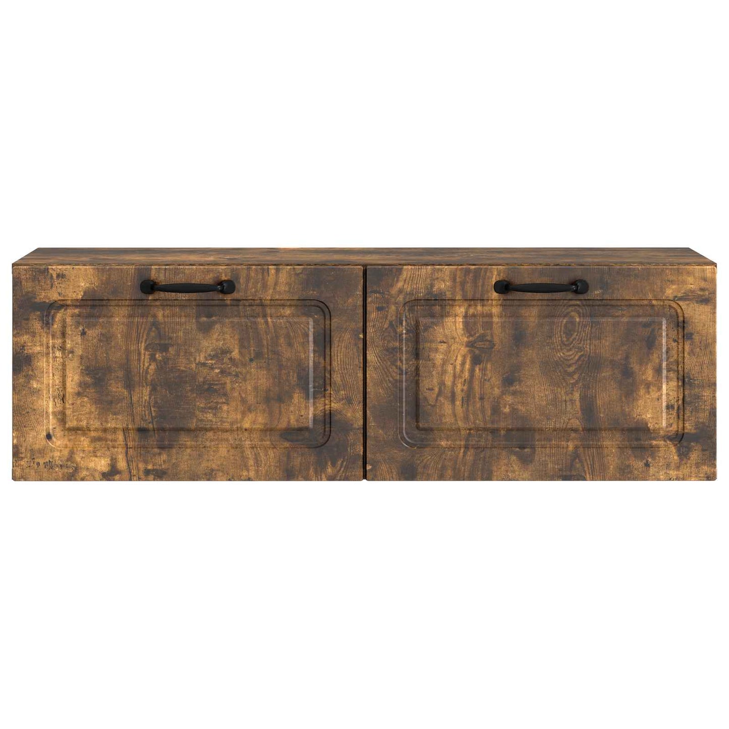 Væghængt TV-skab Røget eg 98 x 31 x 30 cm Konstrueret træ
