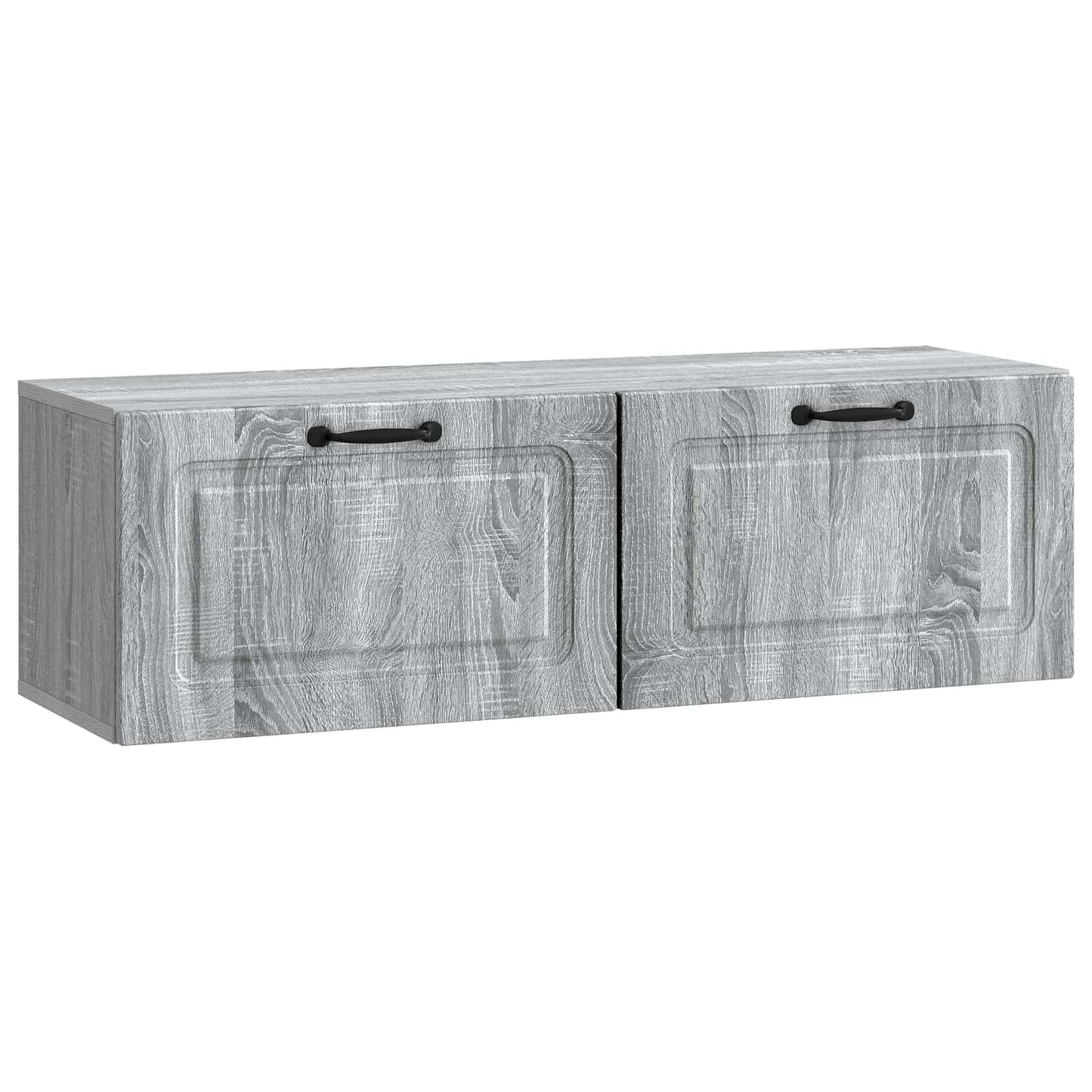 Væghængt TV-skab Grå sonoma-eg 98 x 31 x 30 cm Konstrueret træ