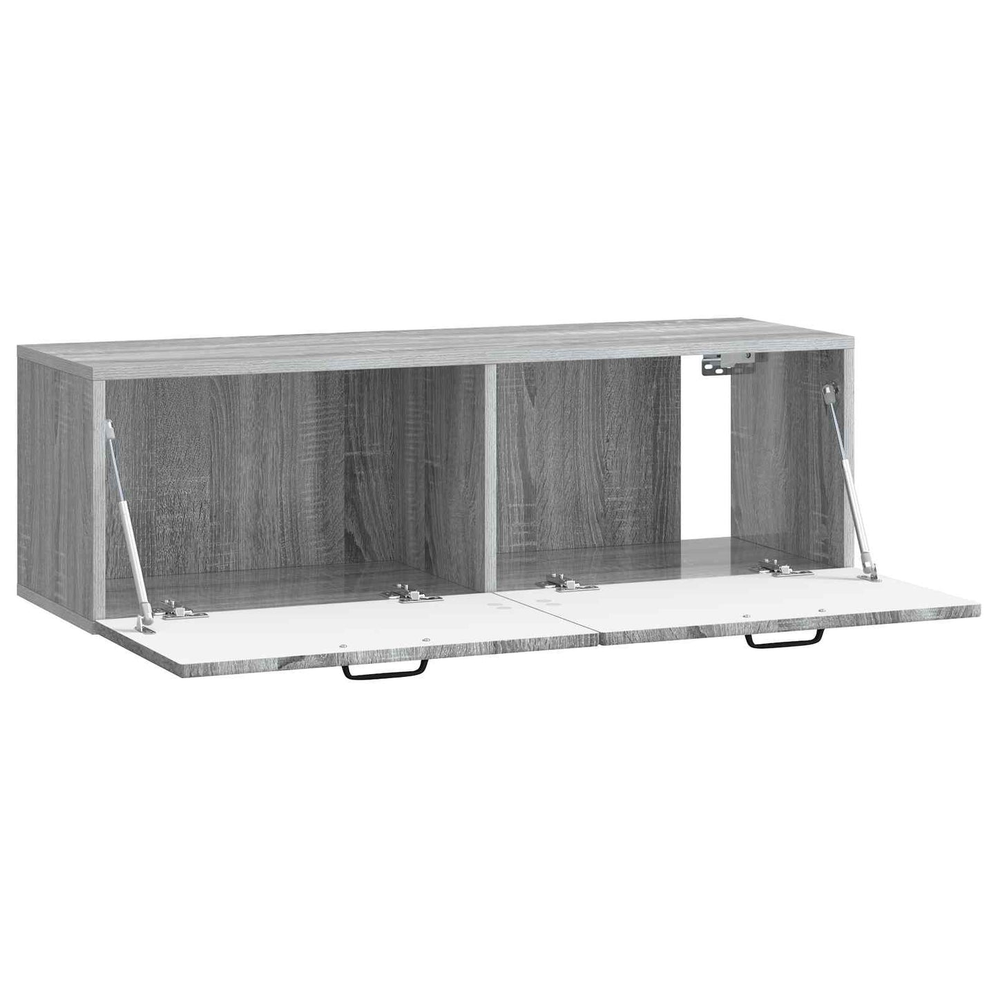 Væghængt TV-skab Grå sonoma-eg 98 x 31 x 30 cm Konstrueret træ