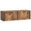 Væghængt TV-skab Gammelt træ 98 x 31 x 30 cm Konstrueret træ