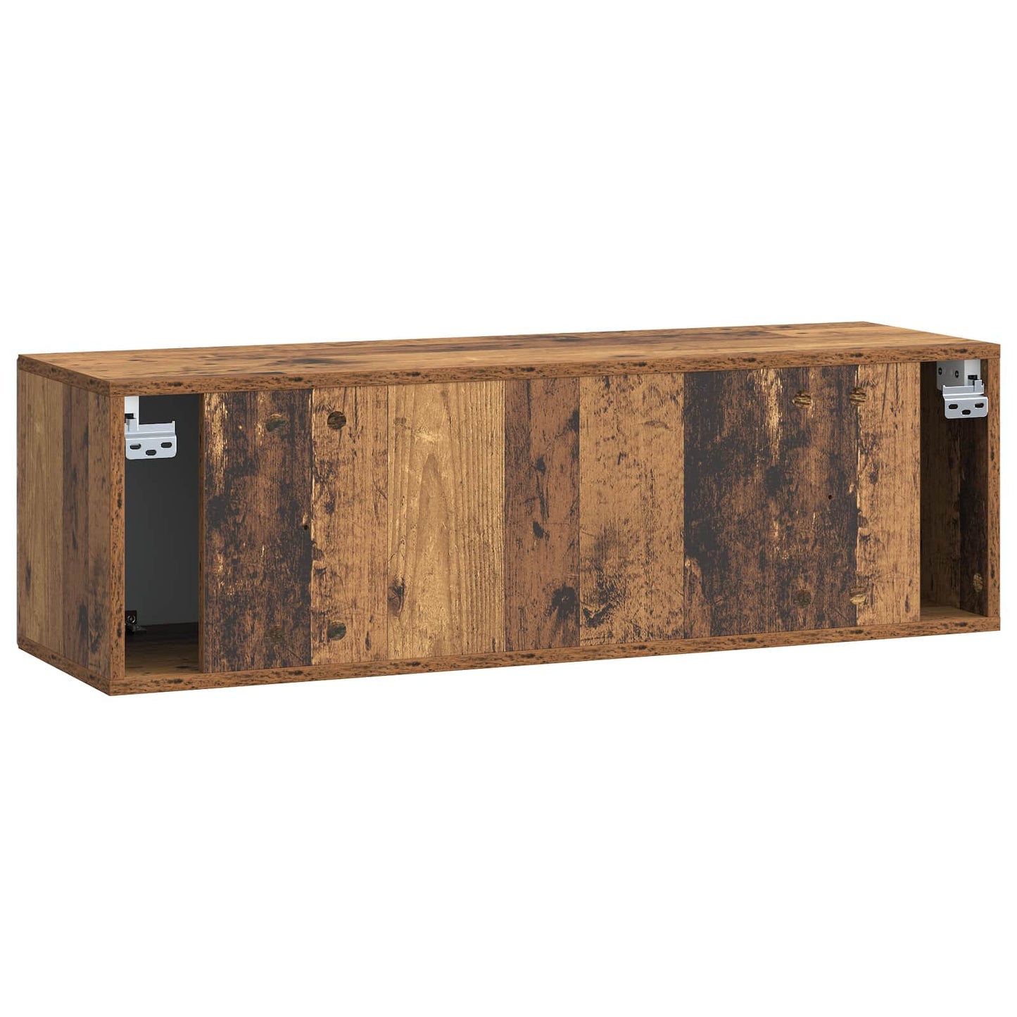 Væghængt TV-skab Gammelt træ 98 x 31 x 30 cm Konstrueret træ