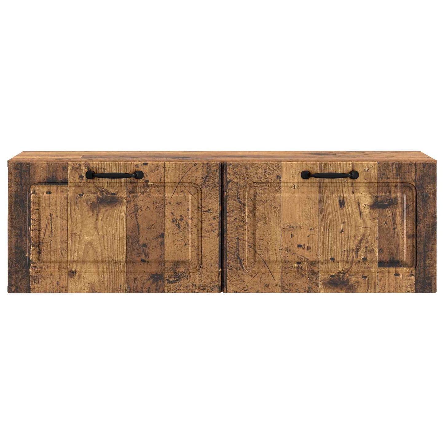 Væghængt TV-skab Gammelt træ 98 x 31 x 30 cm Konstrueret træ