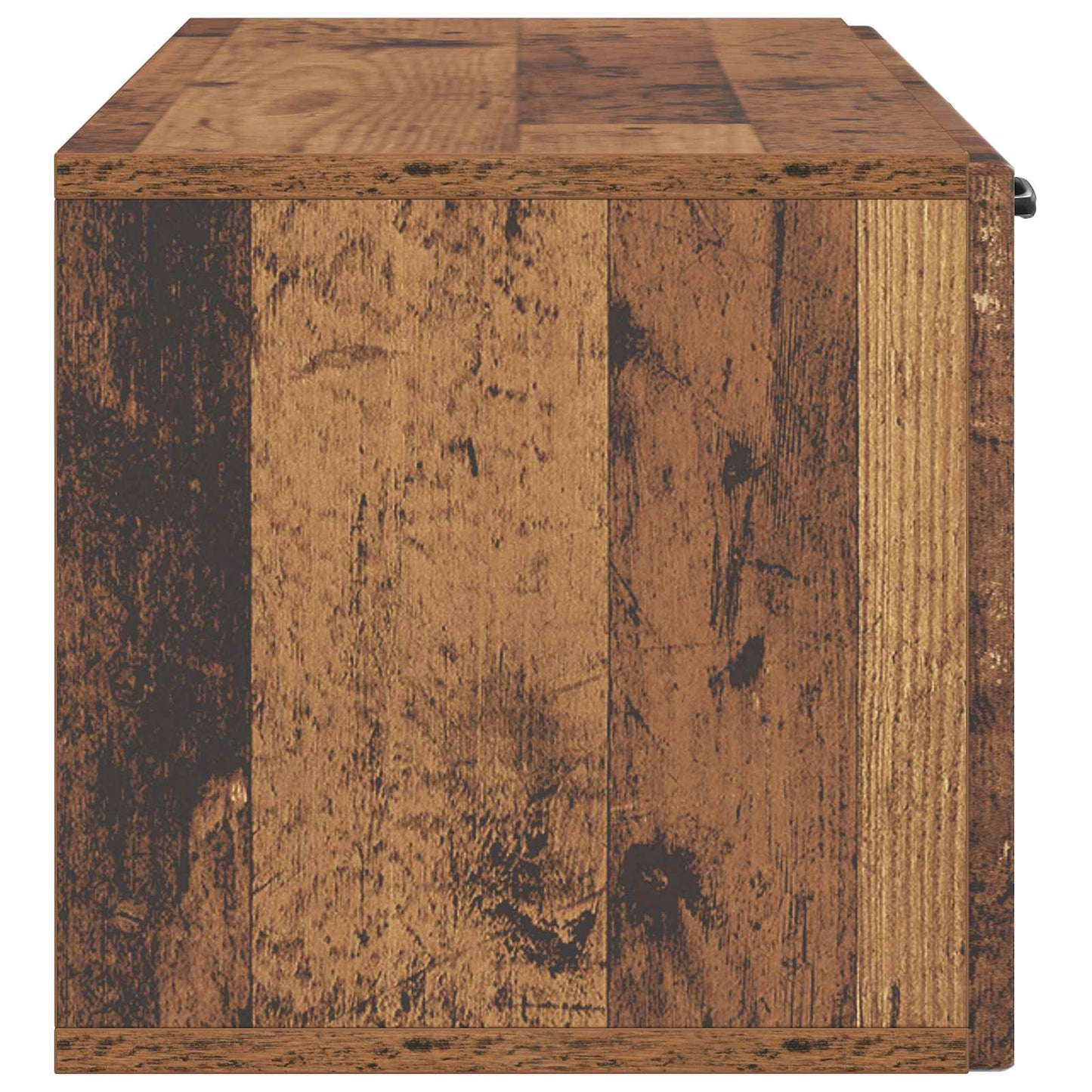 Væghængt TV-skab Gammelt træ 98 x 31 x 30 cm Konstrueret træ