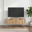 Væghængt TV-skab 98 x 31 x 30 cm Artisan-eg Konstrueret træ