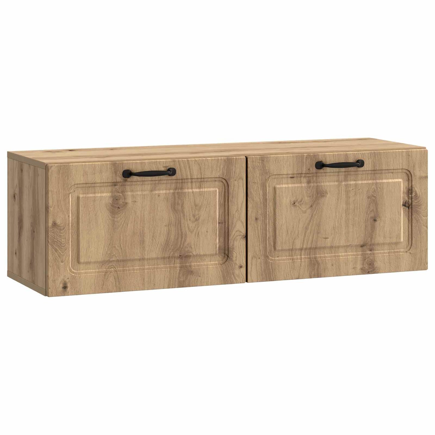 Væghængt TV-skab 98 x 31 x 30 cm Artisan-eg Konstrueret træ