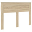 Sengestel Ensfarvet Sonoma eg 150 x 200 cm Massiv fyrretræ