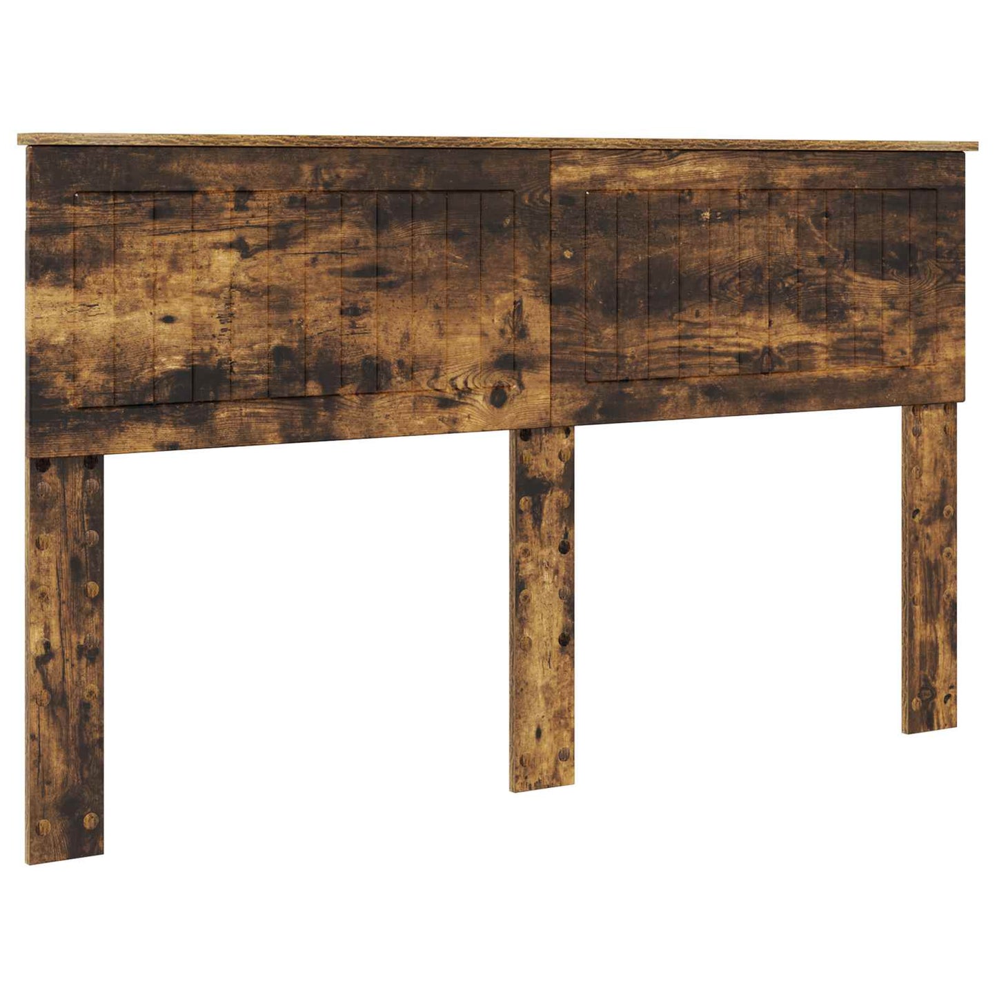Sengestel med skuffe Røget eg 150 x 200 cm Ingeniørtræ