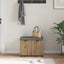 Hallbænk Artisan Eg 60 x 38 x 46 cm Kunstigt træ og stof