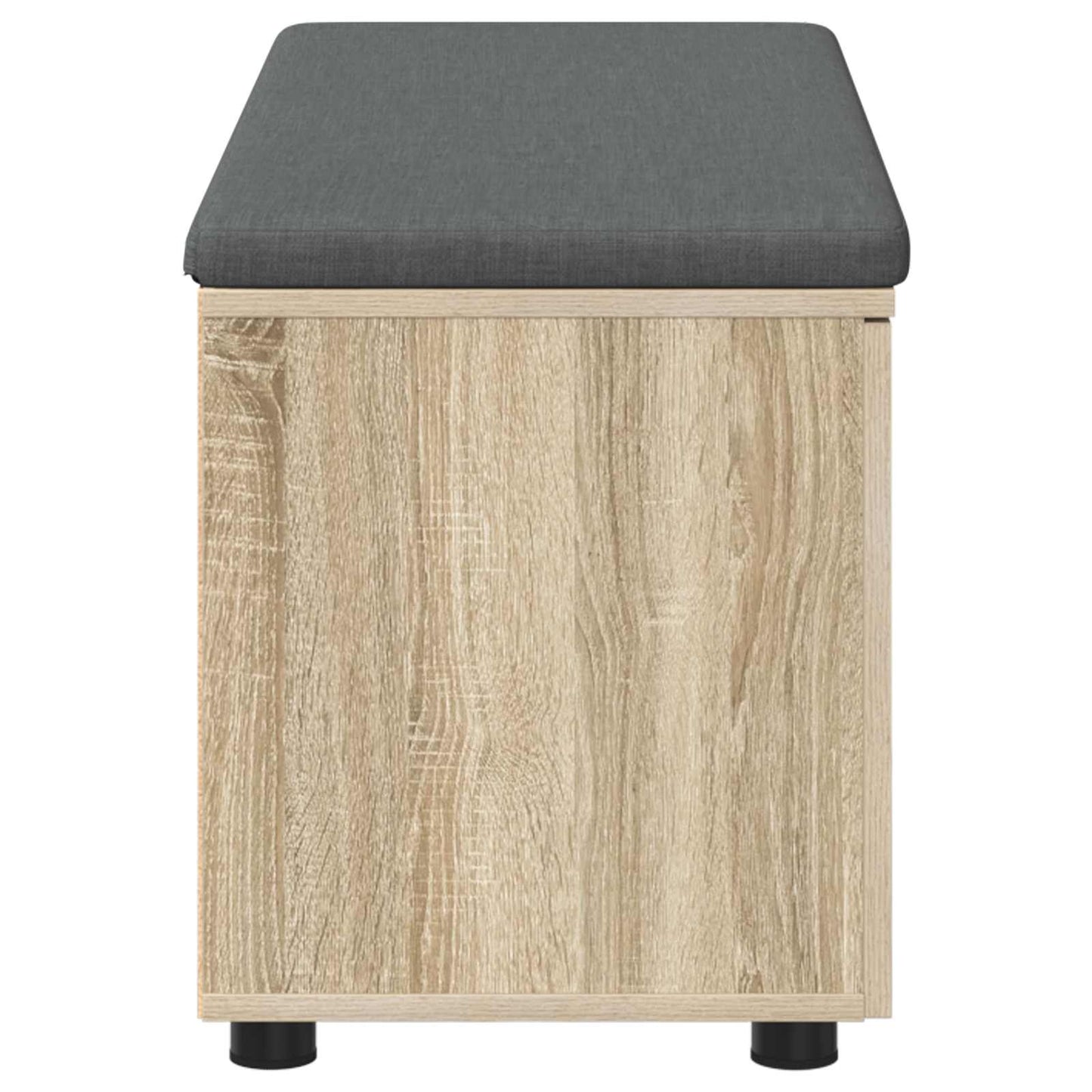 Hallbænk Sonoma eg 100 x 38 x 46 cm Kunstigt træ og stof
