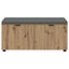 Hallbænk Artisan Eg 100 x 38 x 46 cm Kunstigt træ og stof