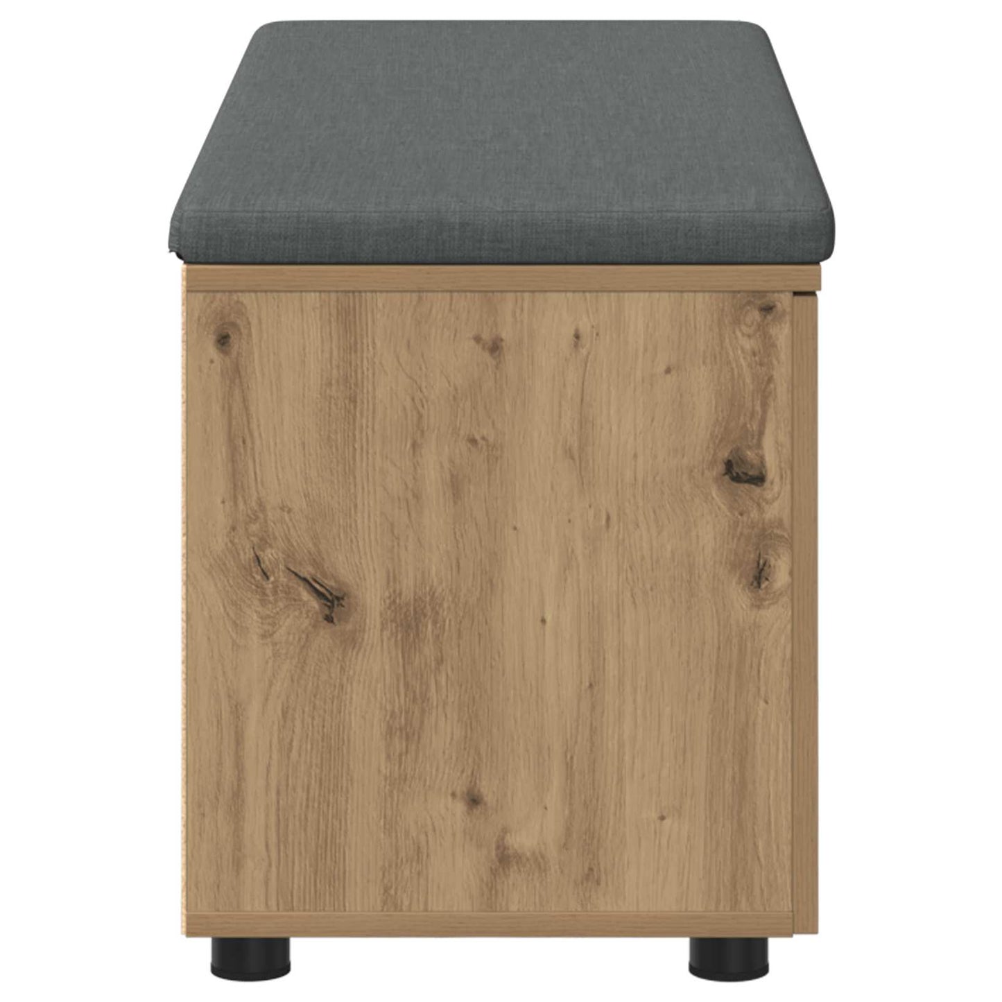 Hallbænk Artisan Eg 100 x 38 x 46 cm Kunstigt træ og stof