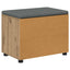 Hallbænk Artisan Eg 60 x 38 x 46 cm Kunstigt træ og stof