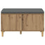 Hallbænk Artisan Eg 80 x 38 x 46 cm Kunstigt træ og stof