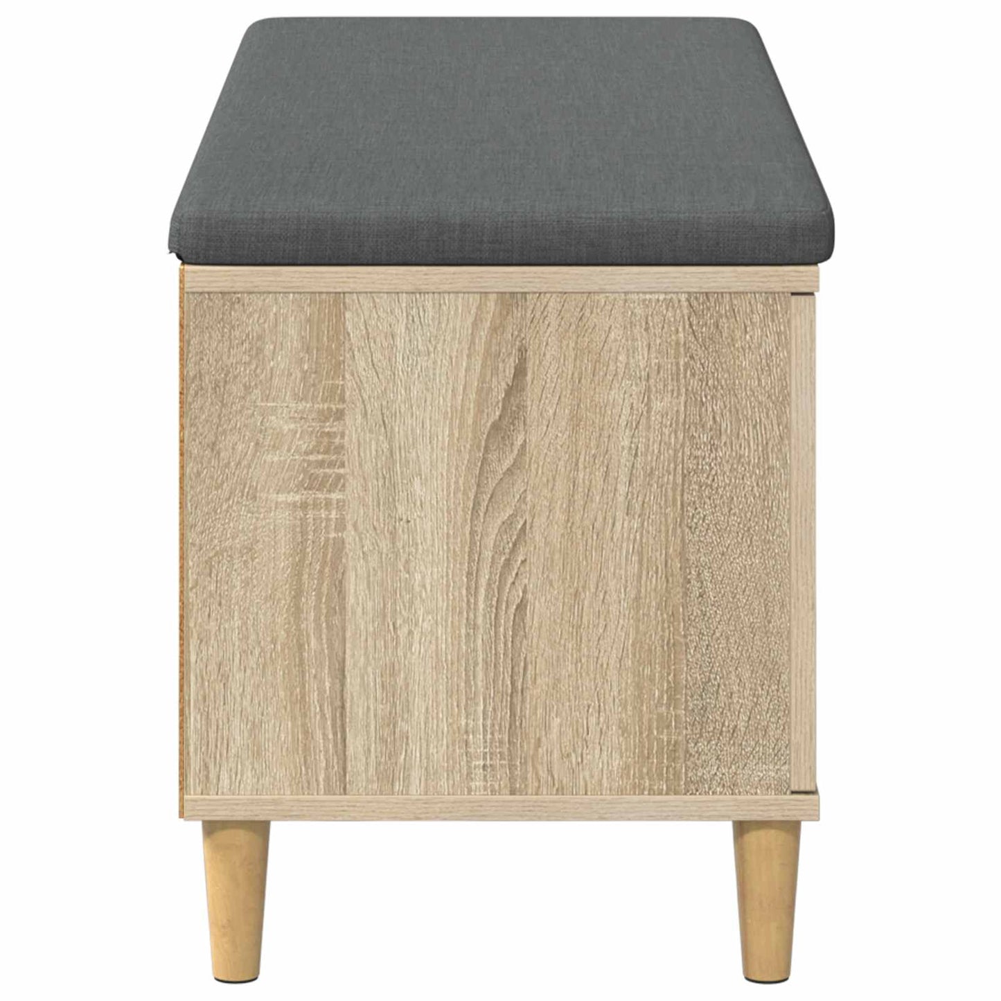 Hallbænk Sonoma eg 100 x 38 x 46 cm Kunstigt træ og stof