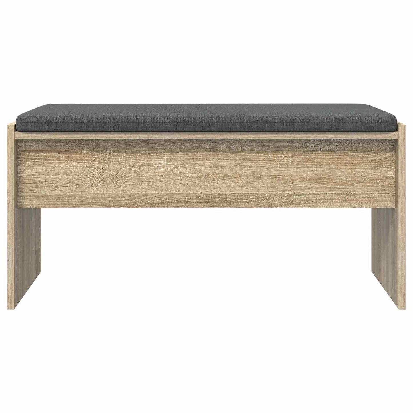 Hallbænk med pude Sonoma eg 83 x 38 x 40 cm