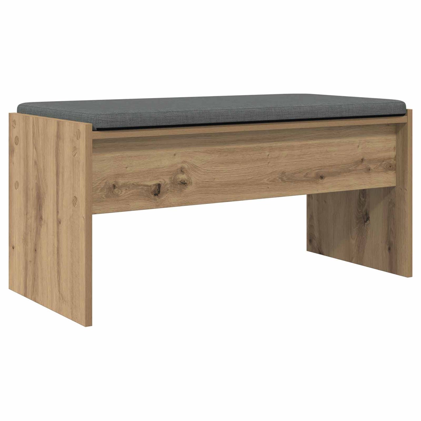 Hallbænk Artisan Egetræ 83 x 38 x 40 cm