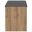 Hallbænk Artisan Eg 83 x 38 x 45 cm Kunstigt træ og stof