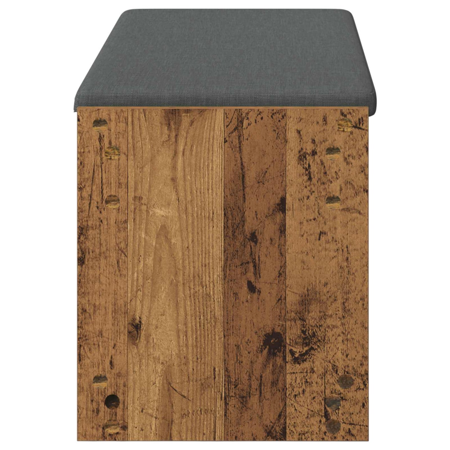 Hallbænk Gammelt træ 103 x 38 x 45 cm Kunstigt træ og stof