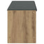 Hallbænk Artisan Eg 103 x 38 x 45 cm Kunstigt træ og stof