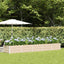 Plantekasse Elfenben 400 x 80 x 45 cm Stål