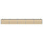 Plantekasse Elfenben 400 x 80 x 45 cm Stål
