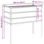 Plantekasse Lysegrå 100 x 45 x 90 cm Galvaniseret stål