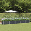 Plantekasse Antracit 480 x 50 x 45 cm Galvaniseret stål