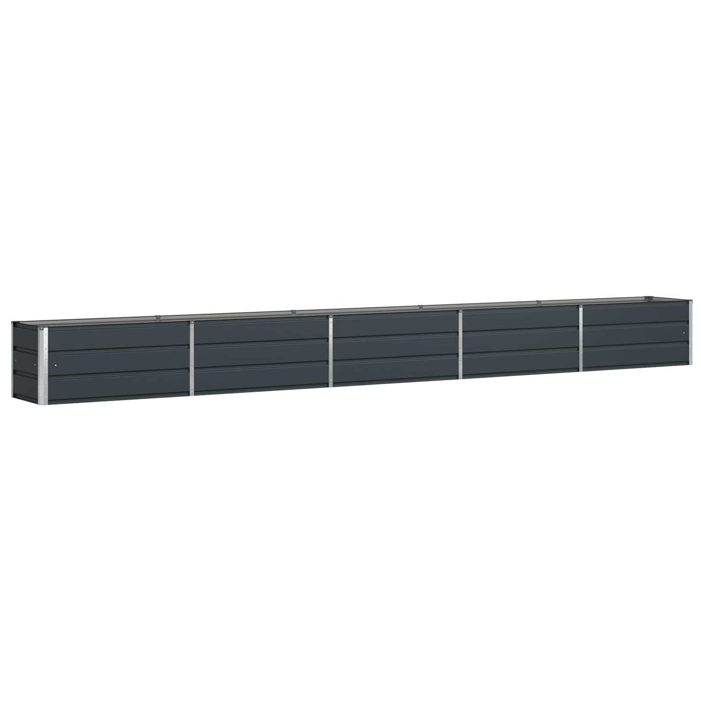 Plantekasse Antracit 480 x 50 x 45 cm Galvaniseret stål