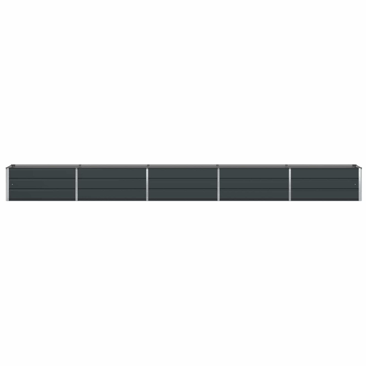 Plantekasse Antracit 480 x 50 x 45 cm Galvaniseret stål