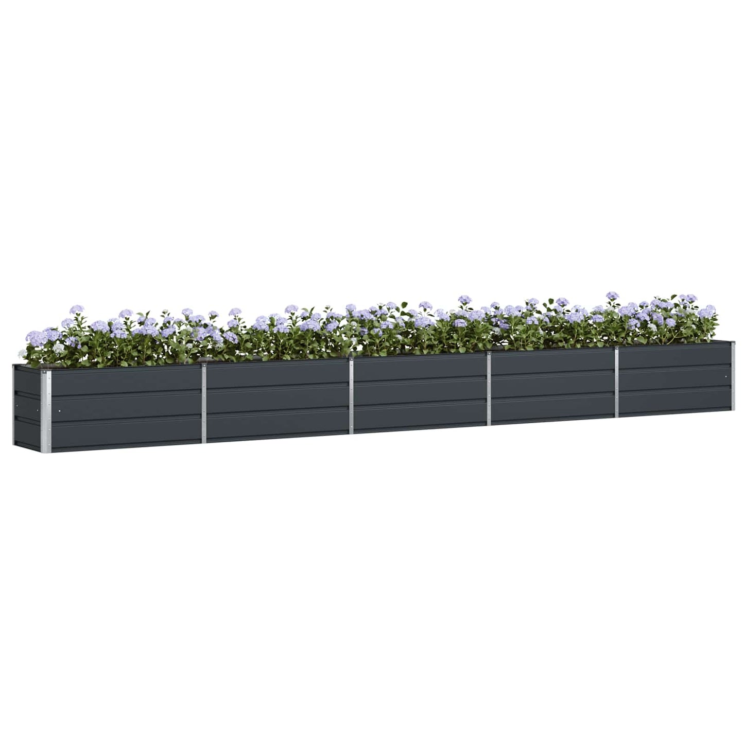 Plantekasse Antracit 480 x 50 x 45 cm Galvaniseret stål