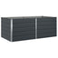 Plantekasse Antracit 195 x 100 x 75 cm Galvaniseret stål