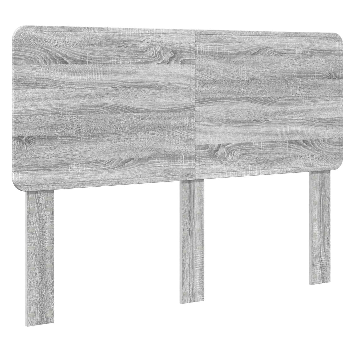 Sengestel med skuffe Grå Sonoma 140 x 190 cm Ingeniørtræ