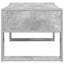 Sofabord Beton Grå 92 x 53 x 45 cm Konstrueret træ