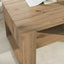 Sofabord Artisan Egetræ 92 x 53 x 45 cm Konstrueret træ