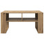 Sofabord Artisan Egetræ 92 x 53 x 45 cm Konstrueret træ
